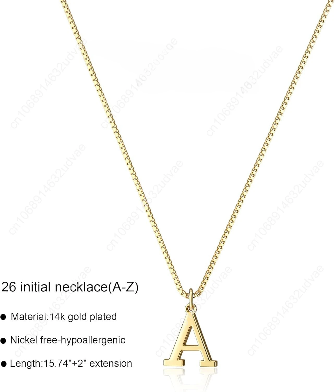 Золотые ожерелья Foxgirl с инициалами для женщин, изящное ожерелье с золотыми буквами, крошечное колье с подвеской A-Z, модное милое персонализированное ожерелье