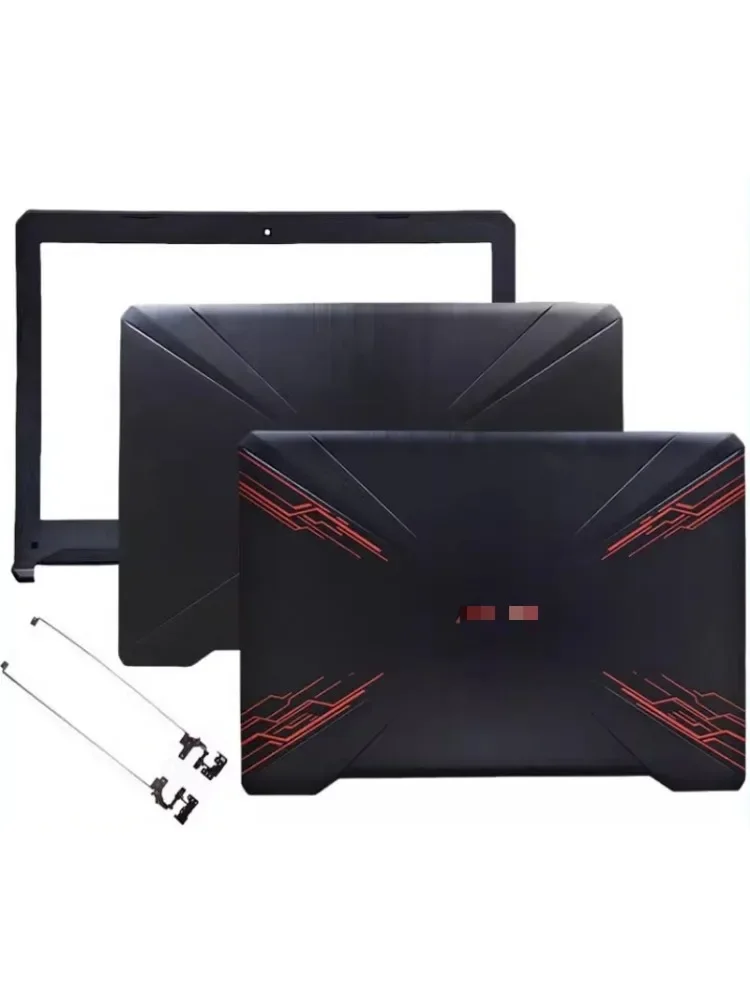 

New Laptop LCD Back Cover For ASUS FX80 FX80G FX80GD FX504 FX504G FX504GD FX504GE LCD Front Bezel Hinges Top Case 47BKLLCJN80