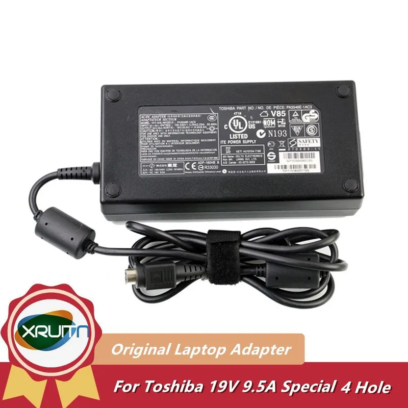 

180W 19V 9.5A Original AC Adapter Power Charger PA3546E-1AC3 PA5084U-1AC3 PA5084E-1AC3 For Toshiba Qosmio X200 X500-10V X500-128