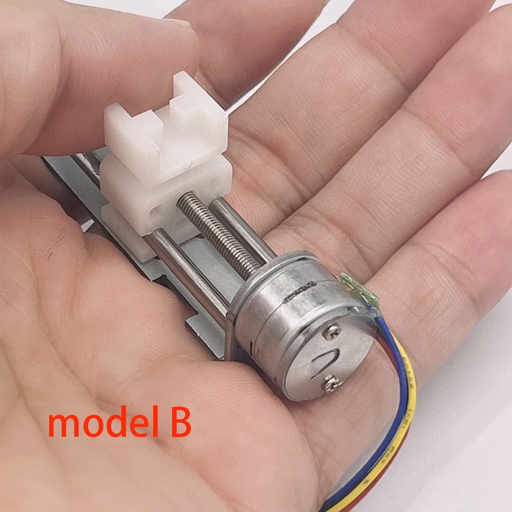 1PC Long Stroke DC 5V 2-phase 4-wire Stepper Motor Precision 90mm Micro  Linear Actuator  DIY Laser Printer Engraving machine