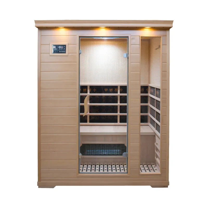 

【Лучшие продажи】 1-2 человека, уличная кедровая кубическая сауна, квадратная спа-салонная кабина от производителя