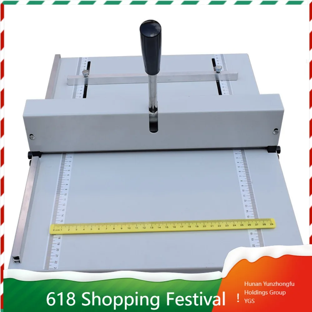 

Portable Manual Creasing Machine A3+ 46cm Paper Folding Creaser for Craft Printing Use