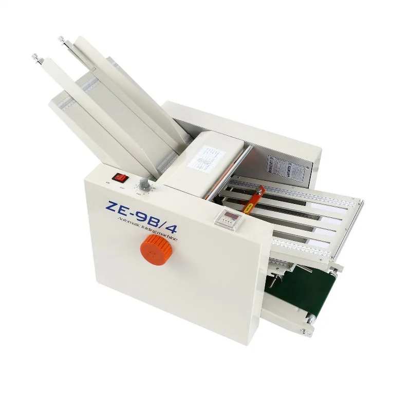 ZE-8B/4 ZE-8B/2 SY-9B/2 Portable A4 Paper Folding Machine 500 Sheets Capacity