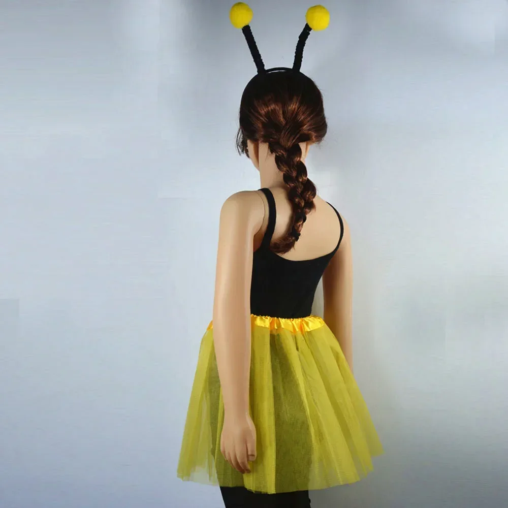 Cartoon Animal Headband Tutu Skirt Set Kids Children Girl  Party Gift Props Birthday Halloween Costume Cosplay