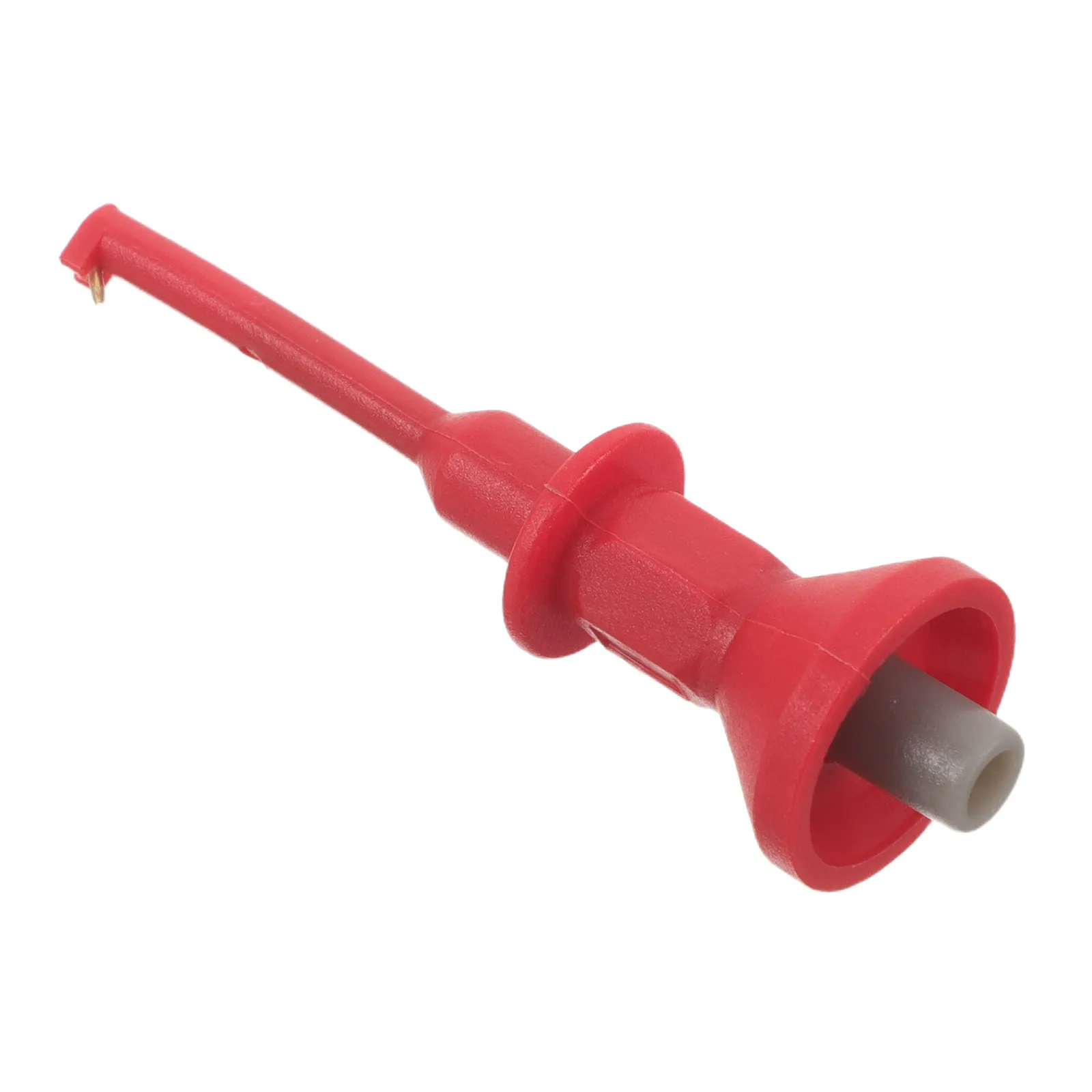 Multimeter Test Hook Clip Needle Probe 2Mm Plug Spring-Loaded Mini Clip Electrical Circuit Testing Fine Point Electronic Test