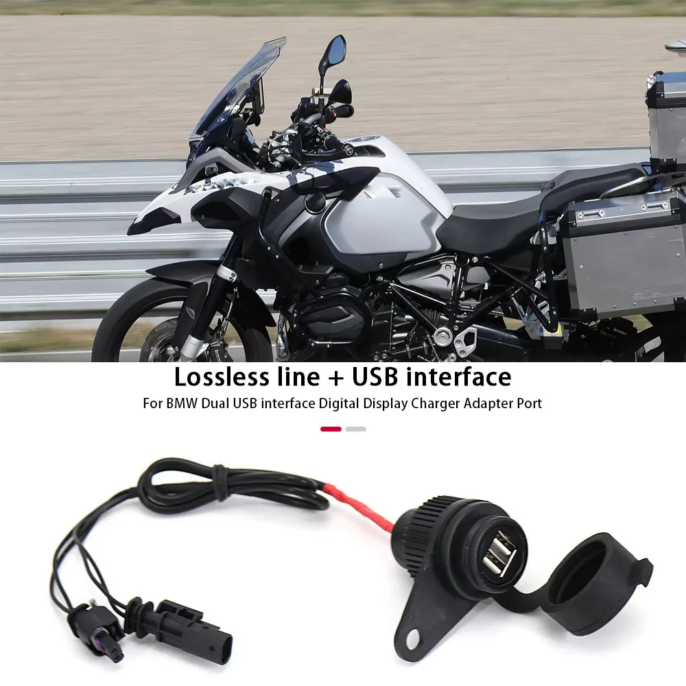 

R nineT R9T K 1300 GT/S новые детали мотоцикла, двойная розетка USB для BMW R1200GS LC adventure F900 XR K1600GT GTL S1000XR
