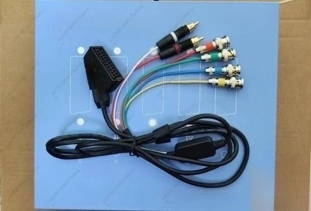 European SCART or Japanese RGB21 Female Head To BNC, Color Supervisor Uses Broom Head Line
