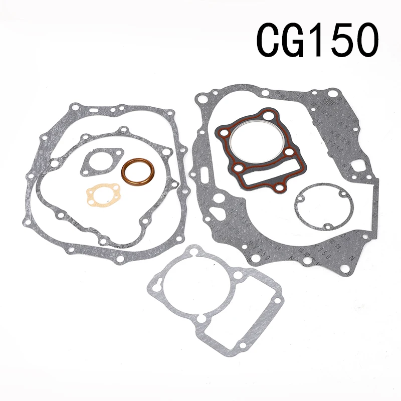 Motorcycle Cylinder Head Gasket Set Moped Scooter For CG125 XR125L CG150 CG175 CG200 CG250 CG300 CG350gasket