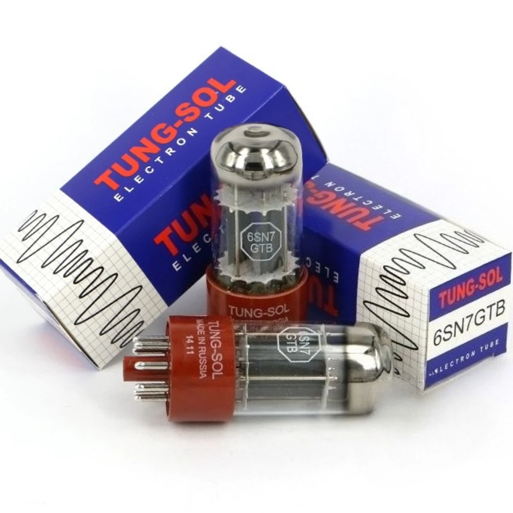 

TUNG-SOL 6SN7 6SN7GTB Вакуумная лампа Замена CV181 6SN7 6N8P 6H8C 6SN7GT 5692 Аудиоклапан Электронный ламповый усилитель