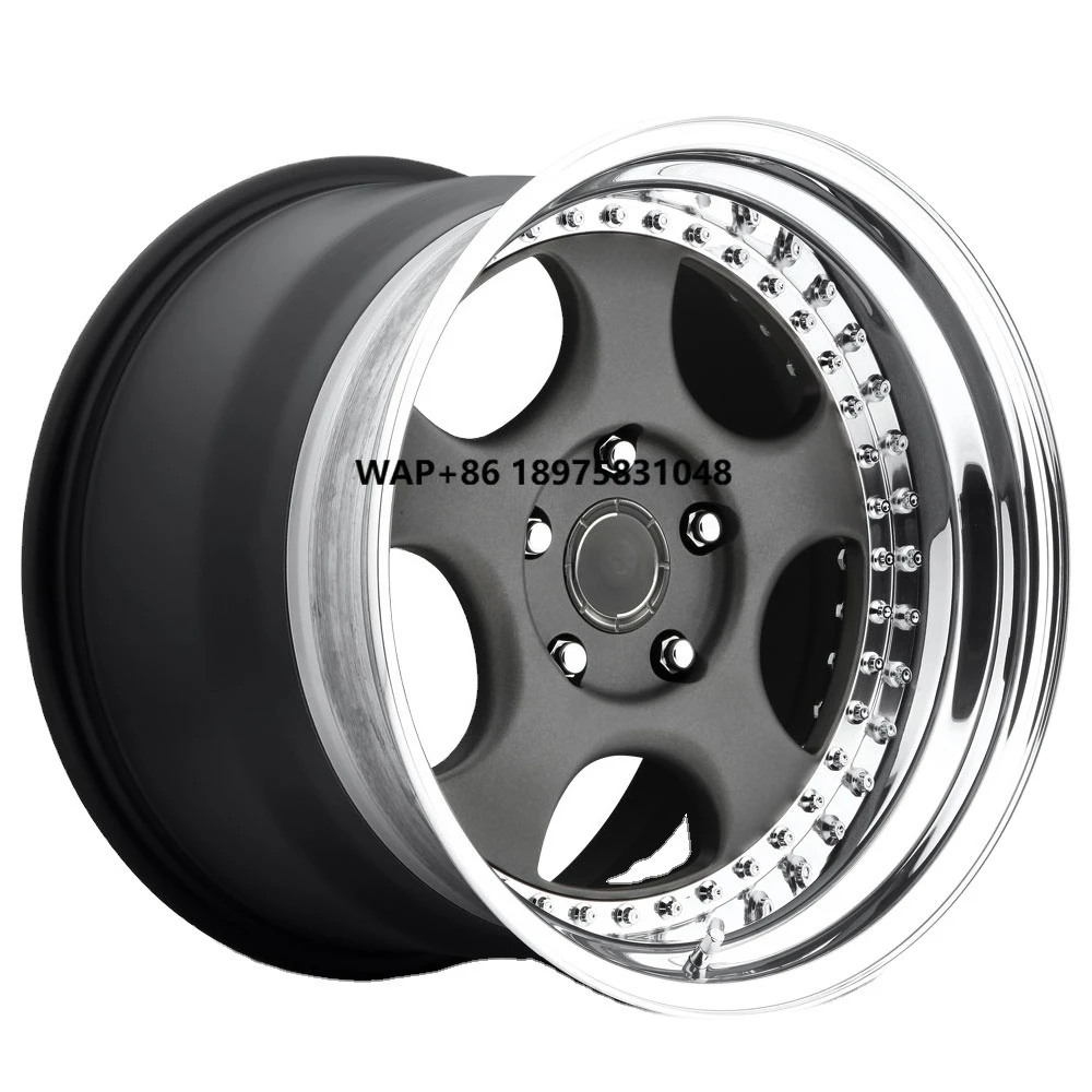 

2-Piece Forged Aluminum Wheels Star Design Deep Dish Concave 40mm 35mm 100mm 98mm