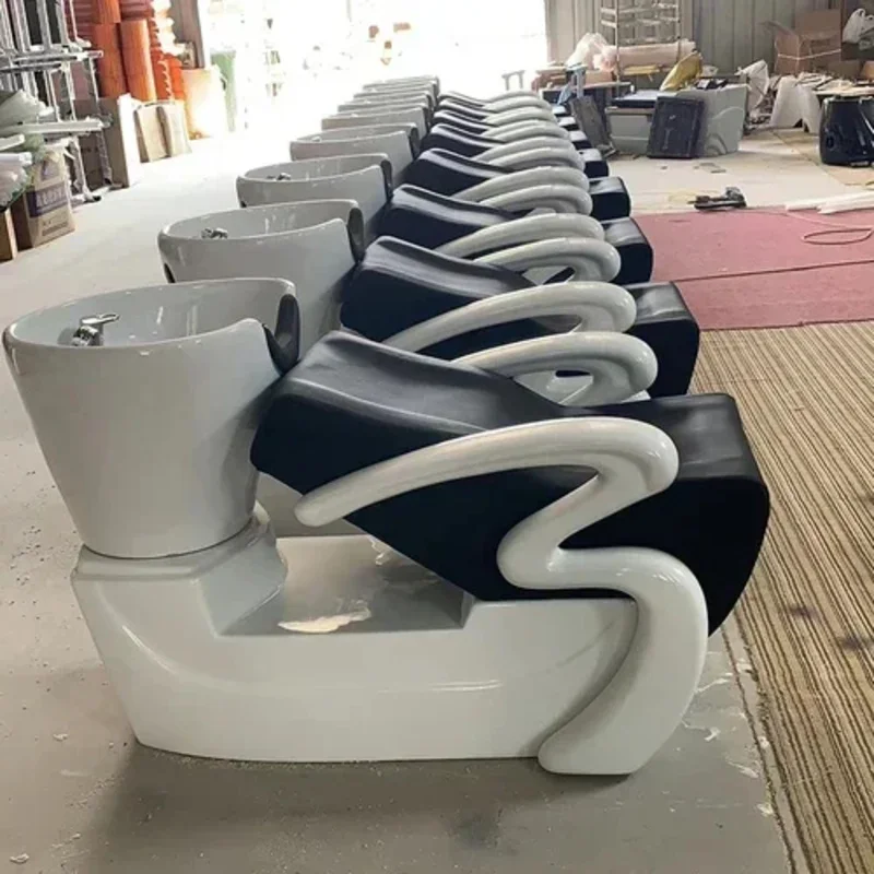 

Кресло-мойка для парикмахерской, простое, полулежачее, для салона красоты