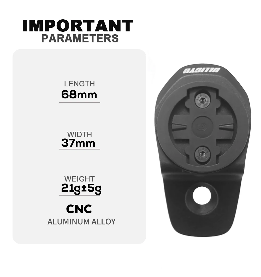 ULLICYC Computer Mount for Garmin, Wahoo, Bryton, Fraser Ic, Sl, Wc, DC, XC Handlebars, Cockpit Xc Stem, 1.5/2.0。