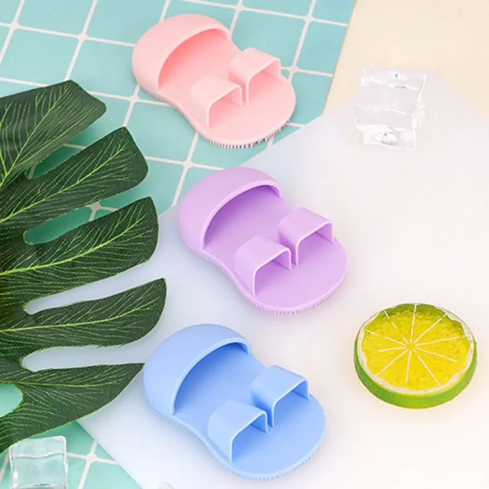 Soft Silicone Cleansing Brush Skincare Skin-friendly Face Cleansing Brush Blackhead Removal Dead Skin Removal Washing Pad Girl