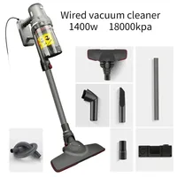 Powerful Handheld Vacuum Cleaner Portable 600/1400W 18Kpa Wired/Wireless Cordless Vacuum Cleaner For Home Car Floor Cleaner