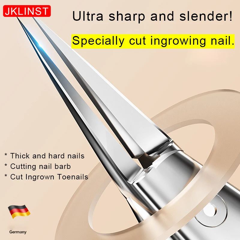 

Sharp Dead Skin Hard and Thick Nail Pliers, Trimming Nails Onychocryptosis Backstabs, Nail Grooves Ingrown Toenail Clipper