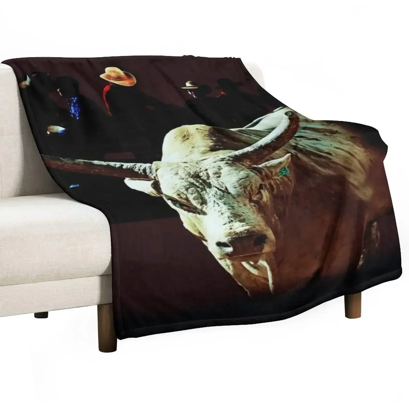 New BULL RIDERS, RODEO, YOUNG GUNS, EXTREME SPORT Throw Blanket Hairy Blankets For Sofas Loose Shaggy Blankets
