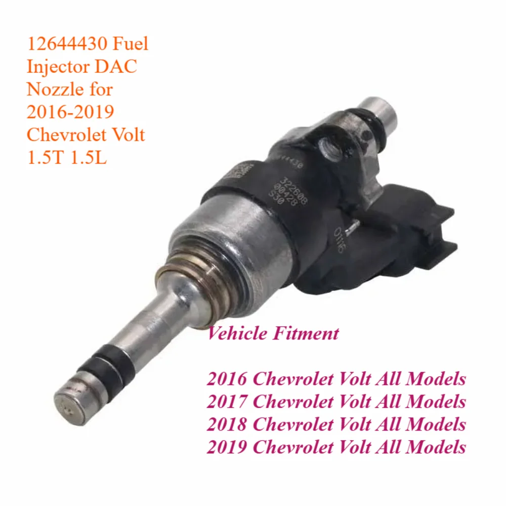 

12644430 Fuel Injector DAC Nozzle for 2016-2019 Chevrolet Volt 1.5T 1.5L