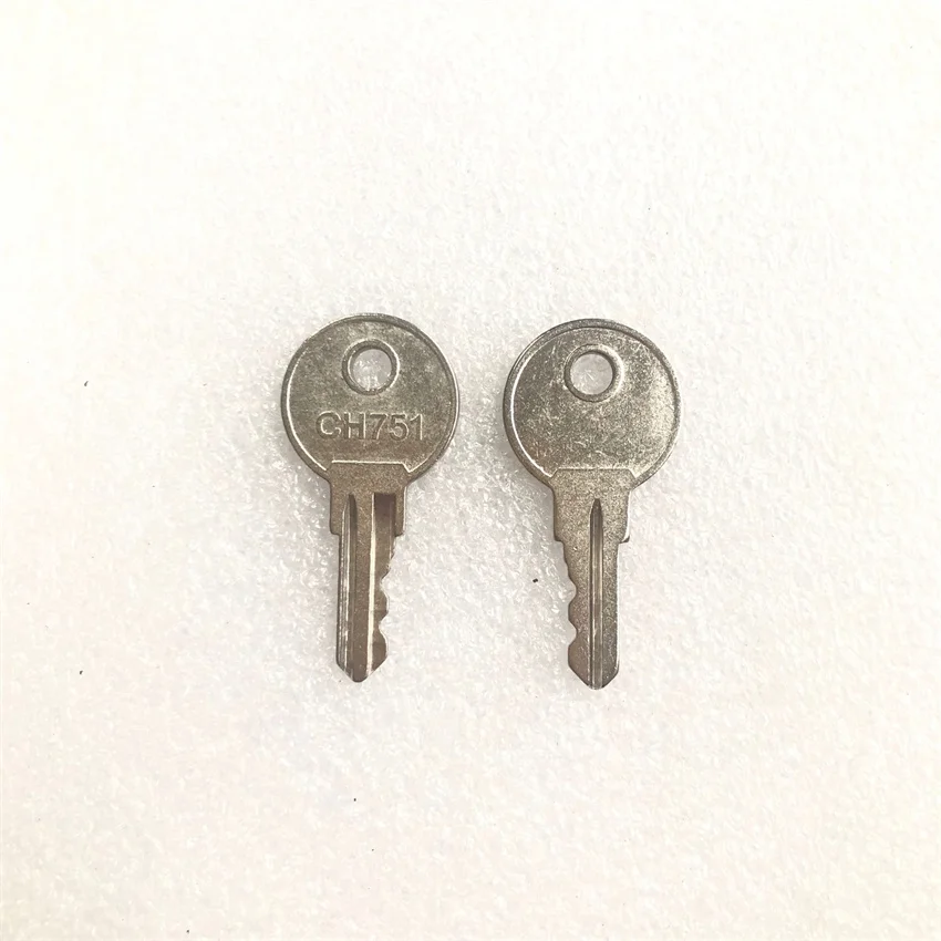 2PCS CH751 RV Keys, Hurd Keys, CH751 RV Camper Trailer Key, CH-751