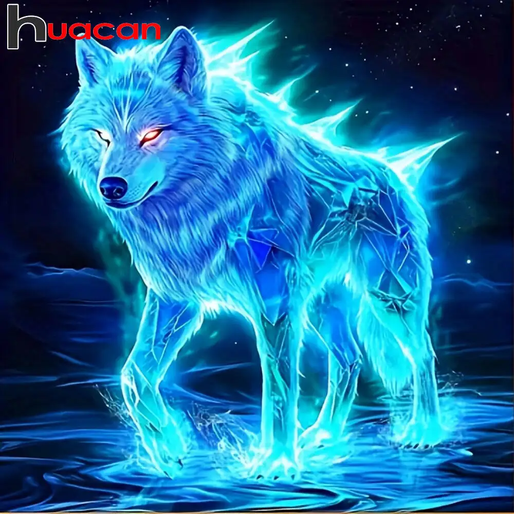 Huacan 2025, neue Kollektion, Diamant-Gemälde, Delphin, Himmel, Diamant-Stickerei, Meer, Sonnenuntergang, Mosaik, Kunst, Dekoration, Gemälde