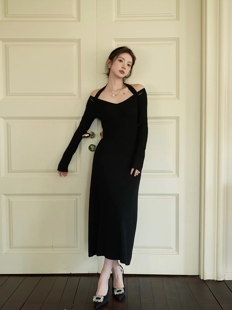 ChillCozy Blusa Feminina de Lã Tricotada com Decote em V, Moda de Inverno, Poliéster 37%, Lã 3.6%, Acrílico 22.4%, Nylon 8.9%