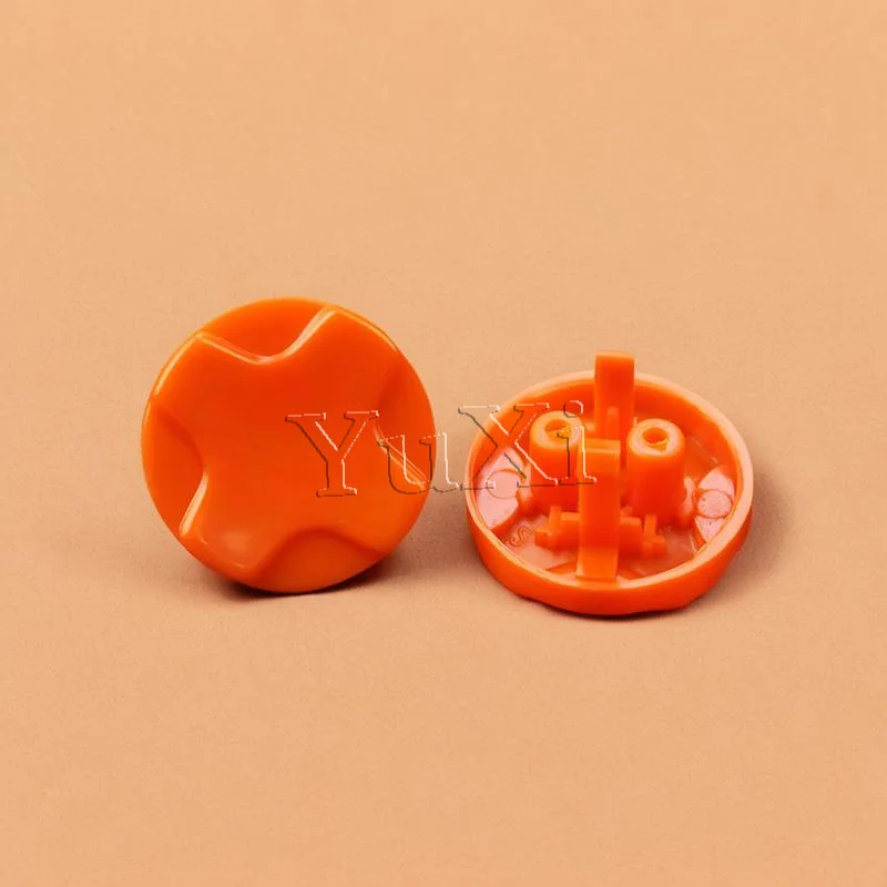 YuXi 2 шт. пластиковый колпачок для джойстика для XBOX360 D-PA0D, колпачок с грибовидной головкой, колпачок с перекрестной кнопкой, аксессуары для игровой консоли, разноцветные