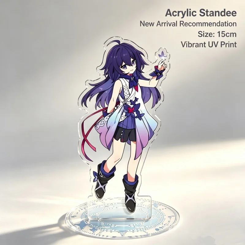 Standing Sign for Honkai Star Rail Dan Heng Herta Firefly Acrylic SelfMade Cute Anime Game Desktop Decoration Toy Fans Gift 15cm