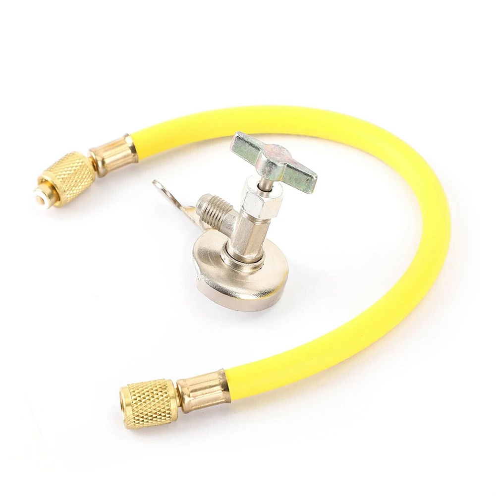 Can Tap Tapper Hose Valve Kit 2022 A/C R12 R22 Recharge Adapter Rubber Stainless Steel Valve Replacement Brand New