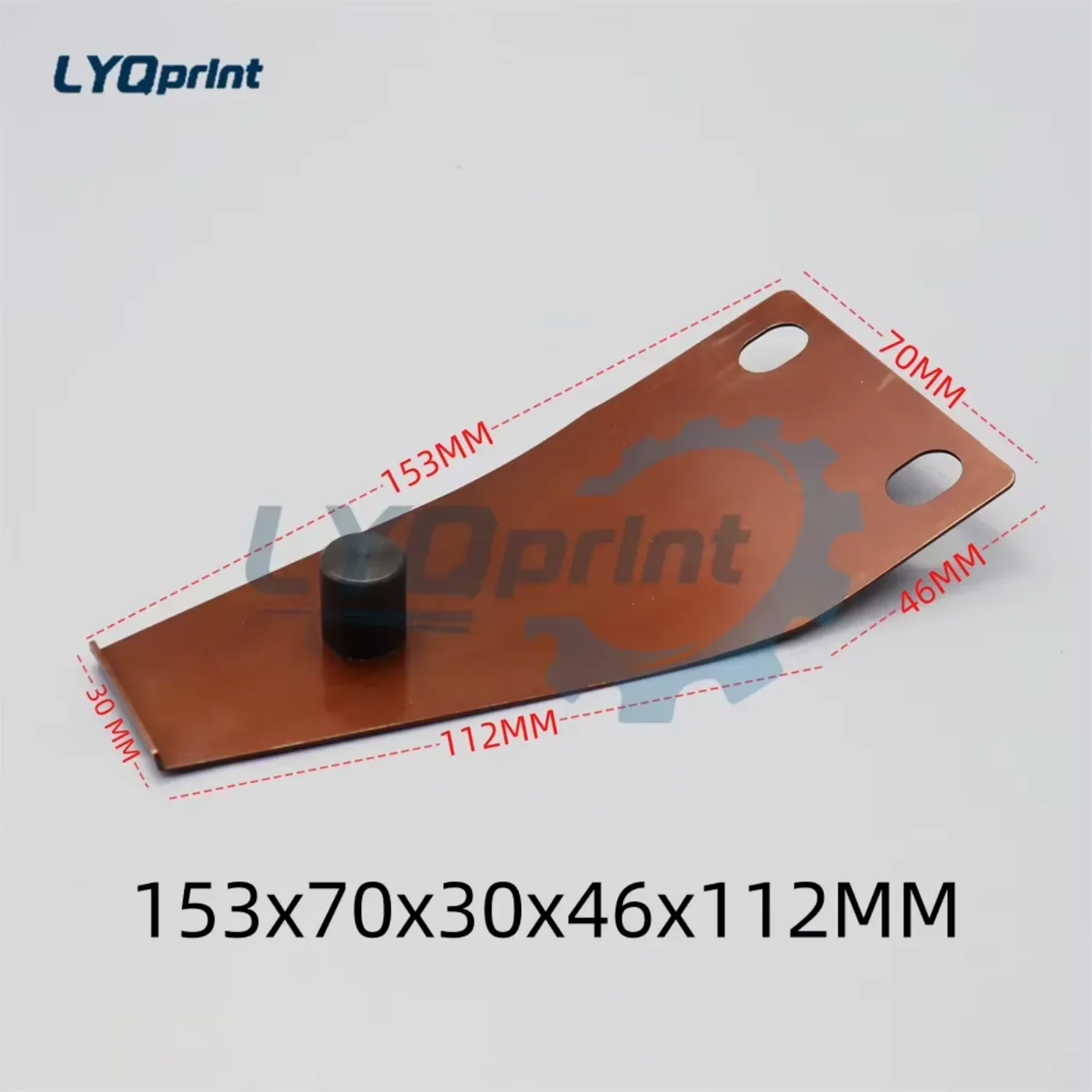 1Piece Specially Customized Version 153x70x30x46x112MM Die Cutting Machine Accessories Die Cutting Machine Gripper Finger