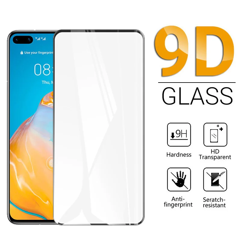 9D Screen Protector for Huawei P40 cristal huawei p40 lite tempered glass for huawei p40 lite 5g mica huawei p40 lite E lamina huawei p40