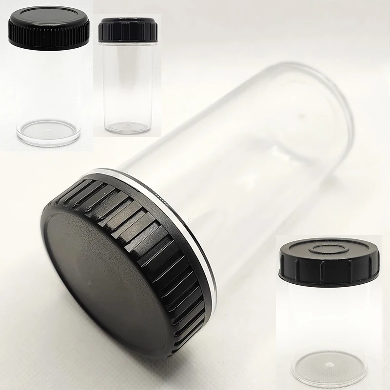 

2PCS Microscope objective case RMS/M25/M26/M27/M32/M35 Objective case Dustproof storage case Mitoyo box