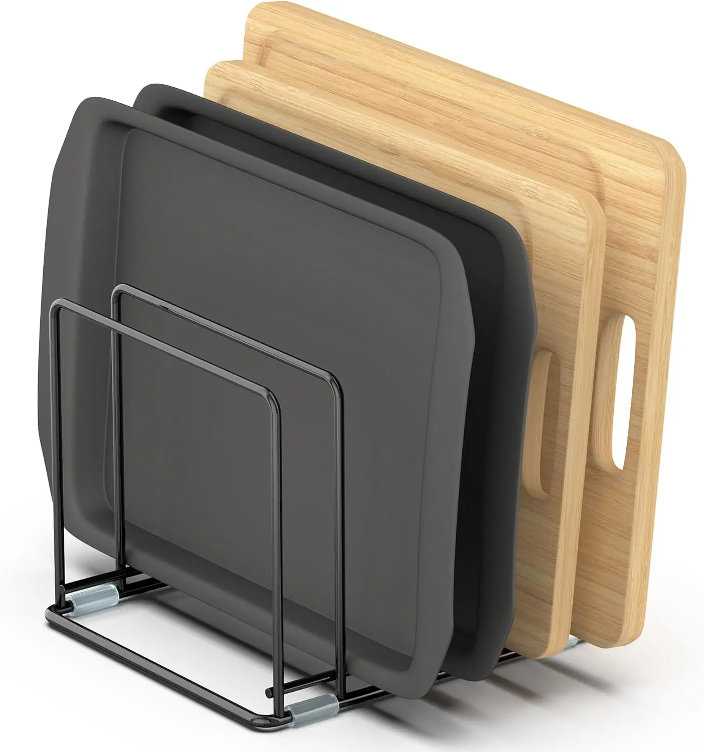 

5-Slot Baking Sheet & Cutting Board Organizer for Cabinet
