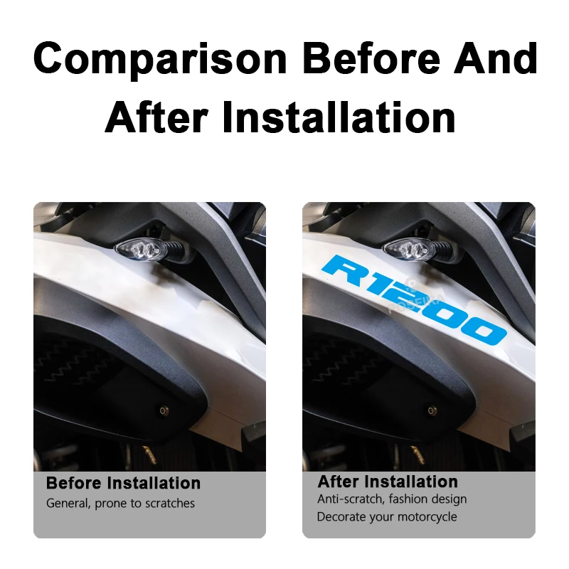 Motorcycle Stickers Vinyl Decals for BMW R1200GS R 1200 R1200 GS 1200GS LC Adventure 2013-2019 2018 2017 2016 2015 Accessories