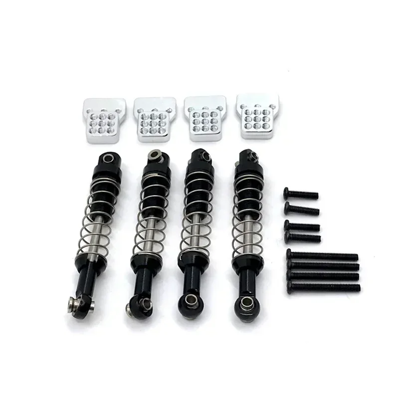Aluminum Alloy Shock Absorber with Extender Hard for WPL C14 C24 C34 C44 for MN D90 D91 MN45 MN96 MN99 MN99S RC Car