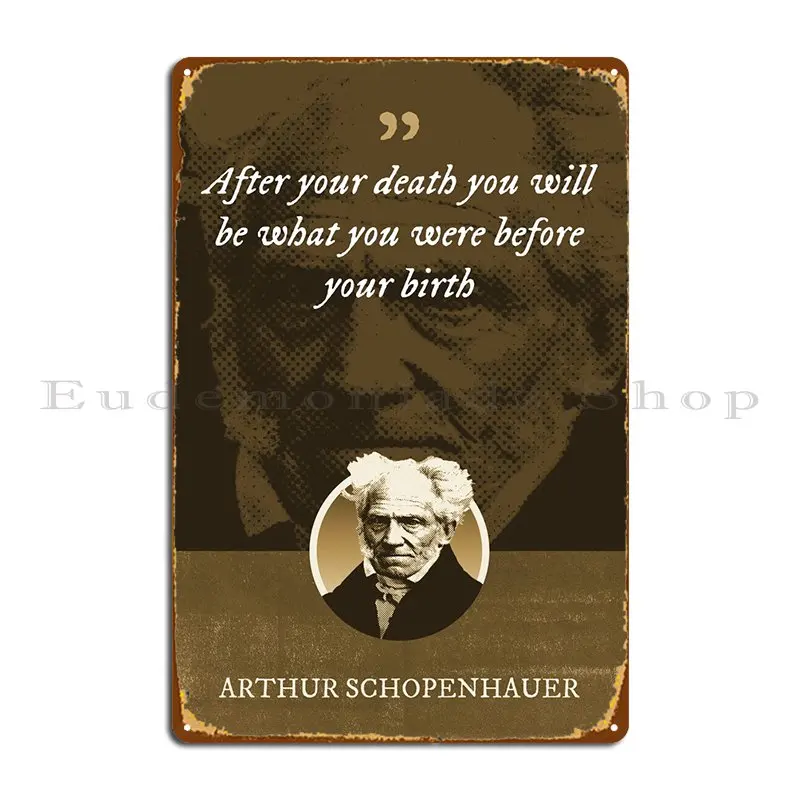 After Your Death You Will Metal Sign Sign Home Customize Garage Funny Tin Sign Poster