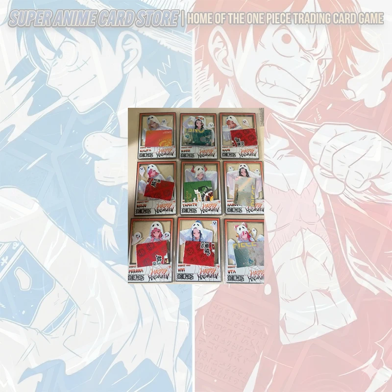 Japanese Anime ONE PIECE  Metal Collector's Cards Boa Hancock Nefertari D. Vivi Perona Carrot Nico Robin Nami Collectible Cards