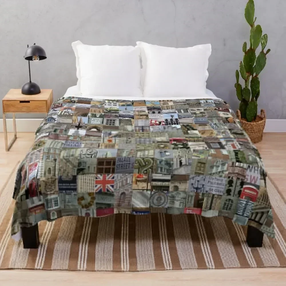

London, England Throw Blanket All Season Lightweight Soft Blanket for Bed