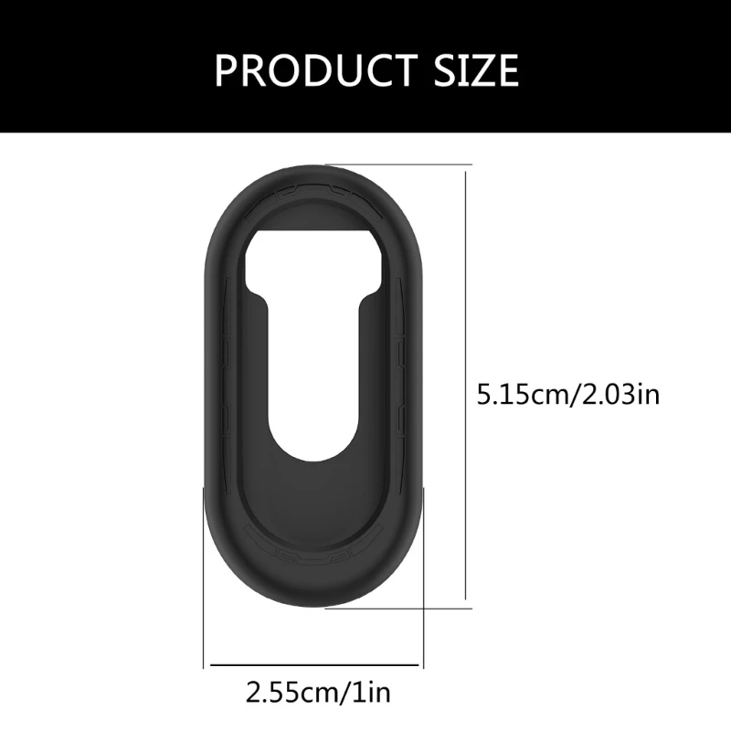 Invólucro silicone flexível, capa silicone para banda 9 9nfc