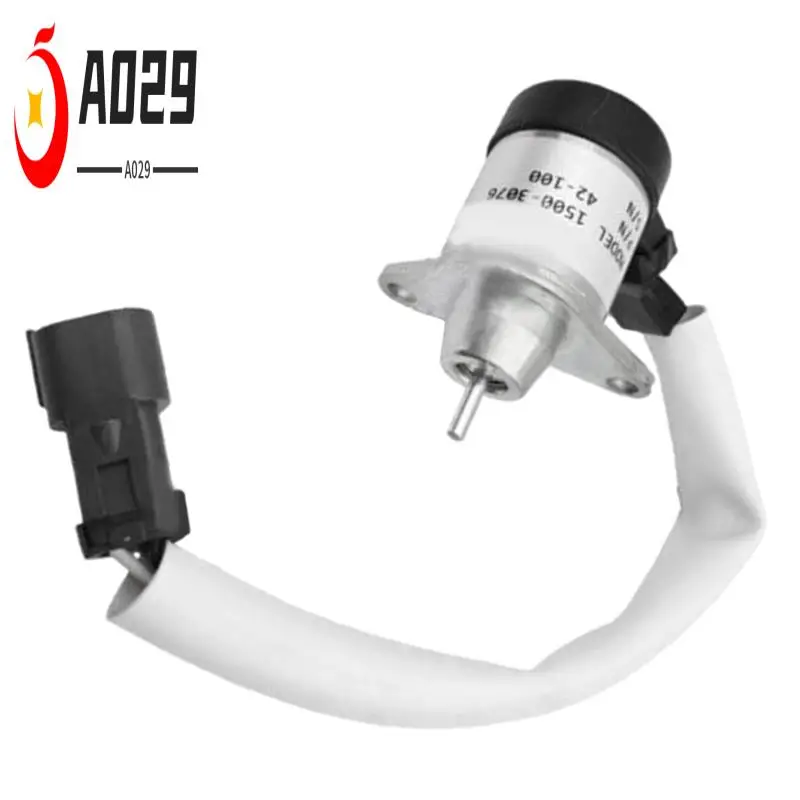 

A029-12V 1500-3076,41-9100,42-100 Refrigerated Truck Diesel Engine Fuel Shut Off Solenoid For Yanmar Engine Stop Solenoid