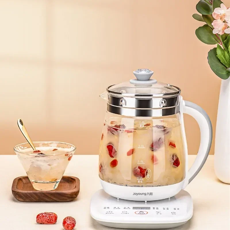 Health Pot Medicine Pot Mini Glass Flower Teapot Tea Maker Electric Kettle Hot Kettle Kettle Electric KettleElectric 220V