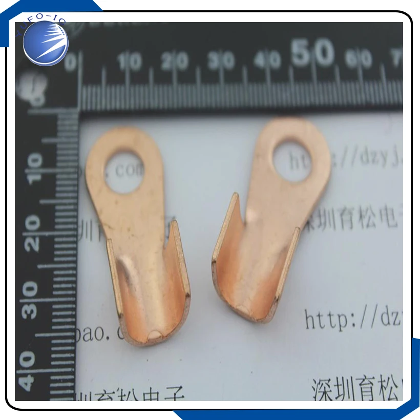 10PCS/LOT  Copper nose opening  cable wire  of the nose 100A connection  yo pine Electronics