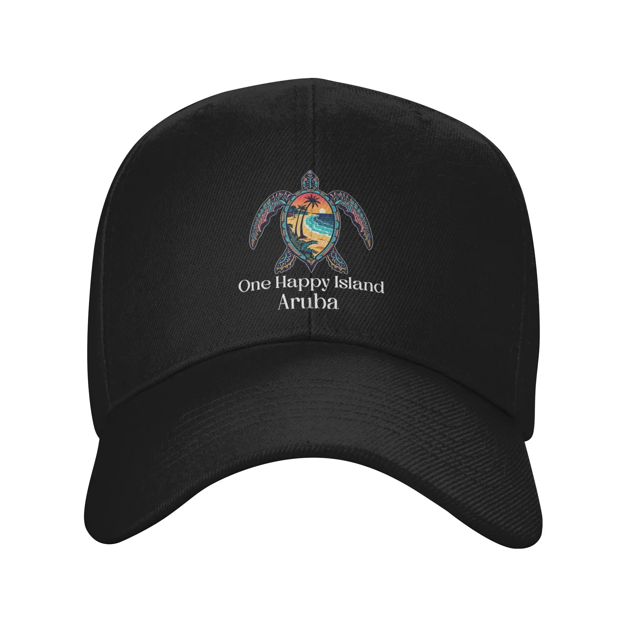 Summer Aruba One Happy Island Souvenir Baseball Cap  Outdoor Sports Fashion Unisex Men Dropshipping Snapback Cap