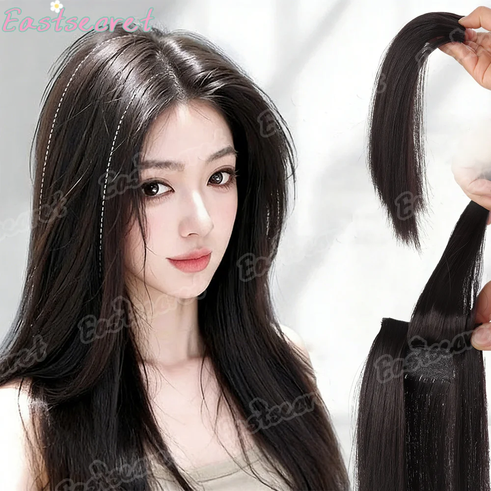 

Накладные пряди для волос на заколках: натуральные и синтетические, 8/12 дюймов, для увеличения объема