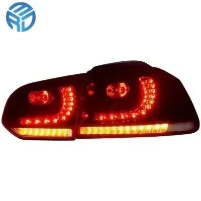 MRD LED Tail Light for VW Golf 6 MK6 2008-2013 Taillight LED Rear Tail Lamp Stop Light Back Light