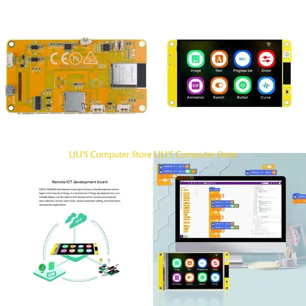 

A52B 3.5-inch TFT Screen Resistance / Capacitive Type for ESP32 Development Board