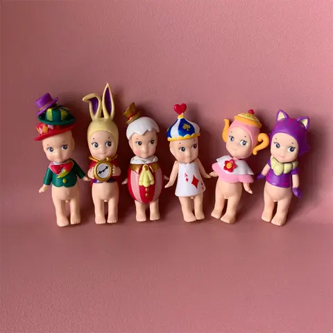 New Angel Blind Box Cute Anime Character Dolls Collectibles Mini Doll Office Desktop Ornaments Birthday Gift Mystery Box