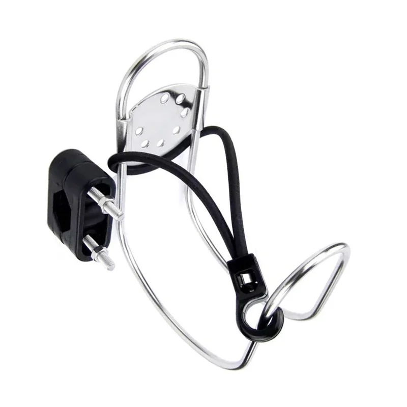 

AW-1PCS Marine Stainless Steel Horseshoe Lifebuoy Bracket Life Buoys Ring Holder Swimming Ring Holder Boat Parts Accessories