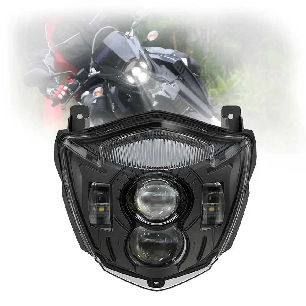 Para XT660X XT 660 XR Street repuestos de motocicleta XT660R conjunto de faros para Yamaha