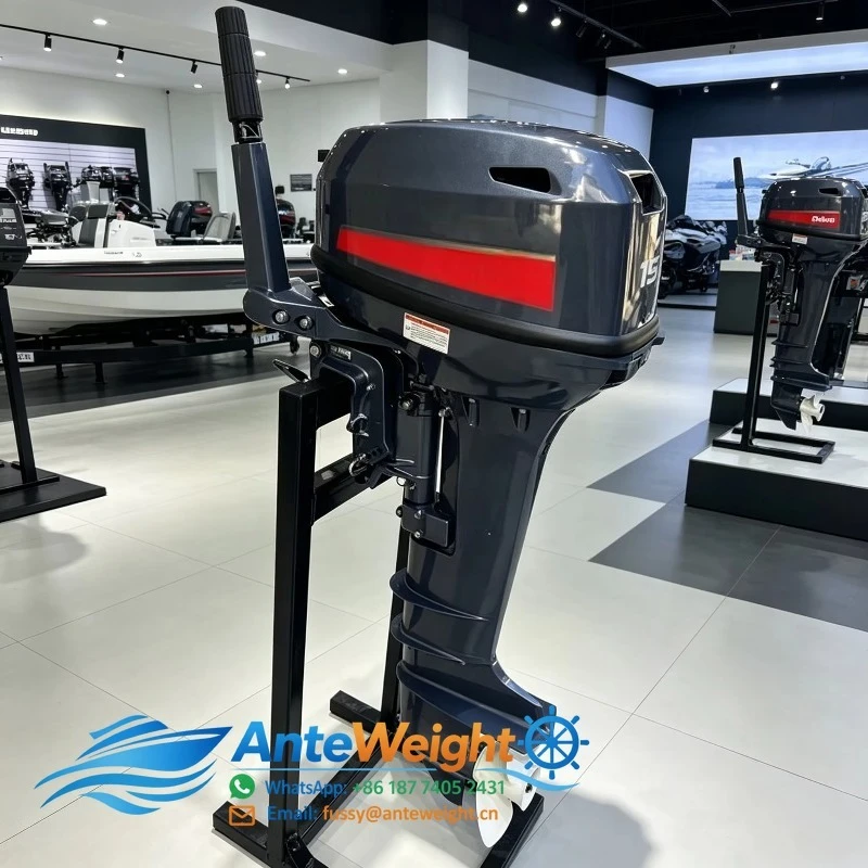 New 15 HP for Yama ha Outboard Motor 2 Stroke Diesel 2 Cylinder Water Cooling Boat Model 2 Stroke 15 HP (6B4) for Retrofit