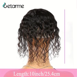 Getarme Hair Curl Clips Deep Wave Topper Hair With Bangs Invisible Clips In wig pieces Wiglet Increasing Human Hair Volume