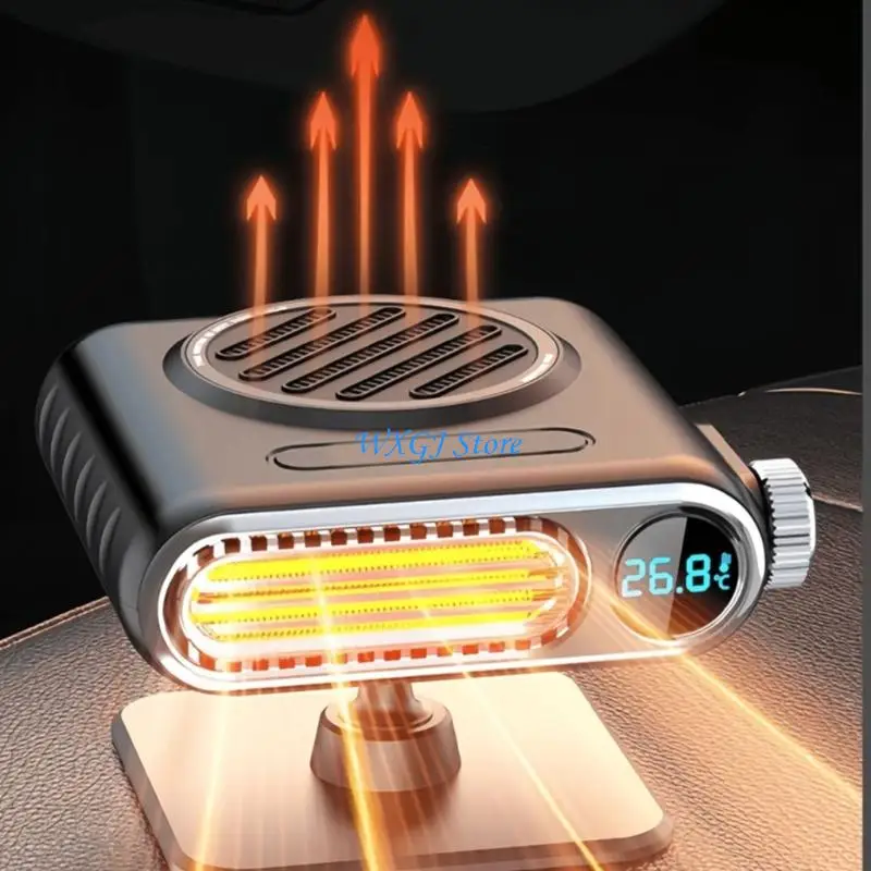 

37JE Digital Display Vehicle Heater 12V 24V Suitable Rapid Defrost Demister Automotive Heater For SUV Truck Winter Driving